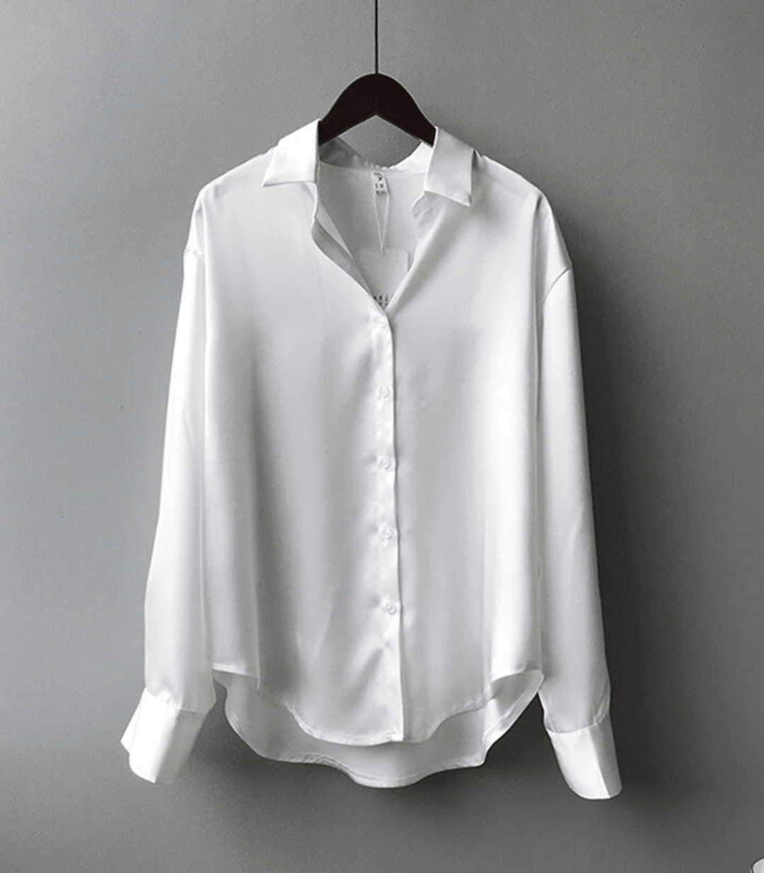 Camicia elegante Donna | Bottoni raffinati & Effetto luminoso