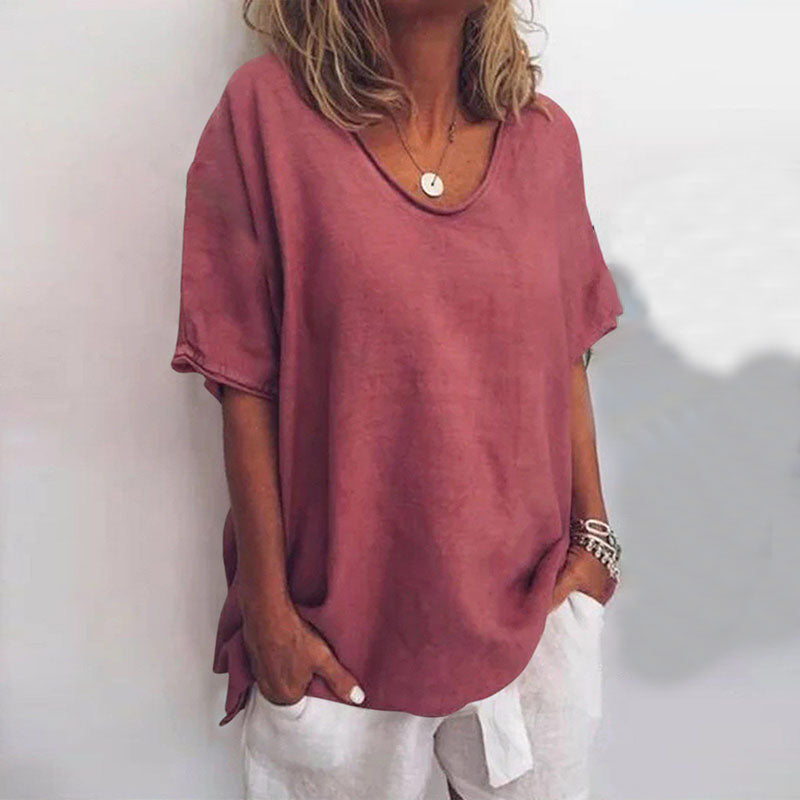 Camicia Ampia Elegante per Donna - Comfort e Stile Estivo 3