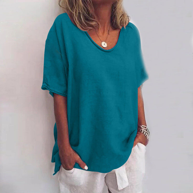 Camicia Ampia Elegante per Donna - Comfort e Stile Estivo 4