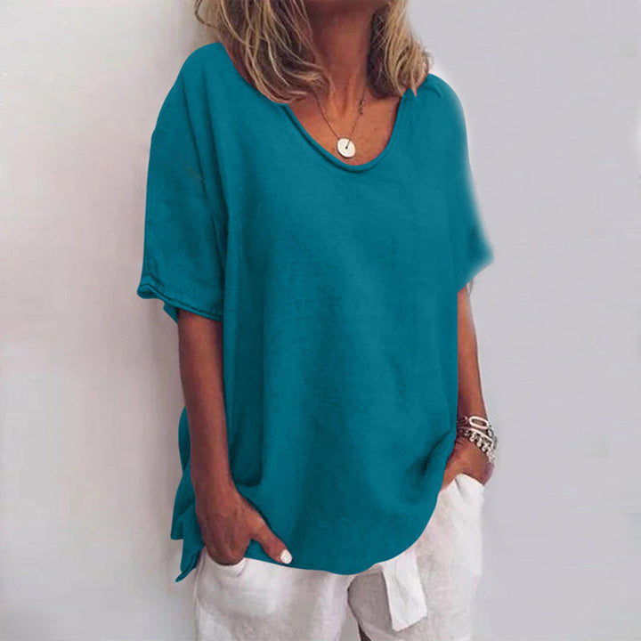 Camicia Ampia Elegante per Donna - Comfort e Stile Estivo 4