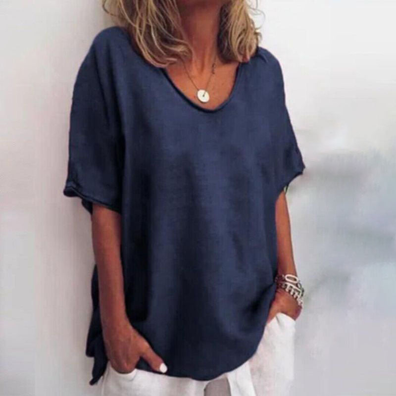 Camicia Ampia Elegante per Donna - Comfort e Stile Estivo 6