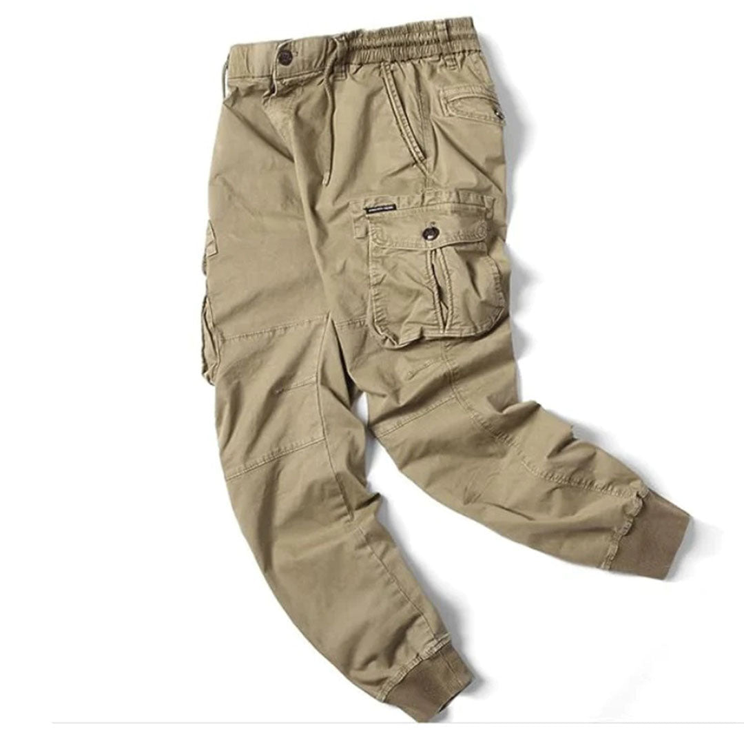 Carl| Pantaloni Cargo Jogger da Uomo Vita Elastica Tasche 3