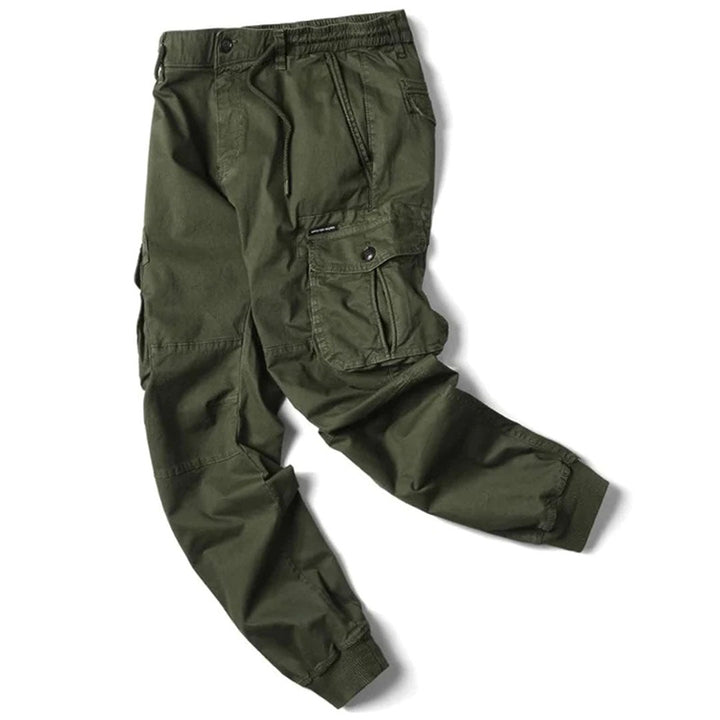 Carl| Pantaloni Cargo Jogger da Uomo Vita Elastica Tasche 4