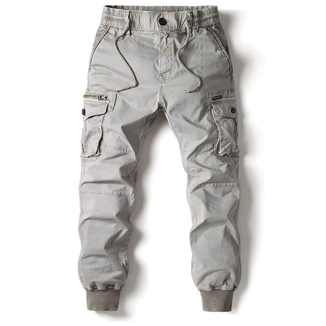 Carl| Pantaloni Cargo Jogger da Uomo Vita Elastica Tasche 7