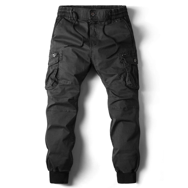 Carl| Pantaloni Cargo Jogger da Uomo Vita Elastica Tasche 8