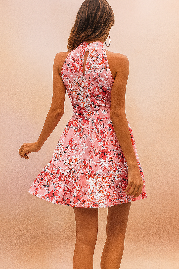Carlotta | Abito estivo in chiffon con scollo all'americana - Edizione estiva 2