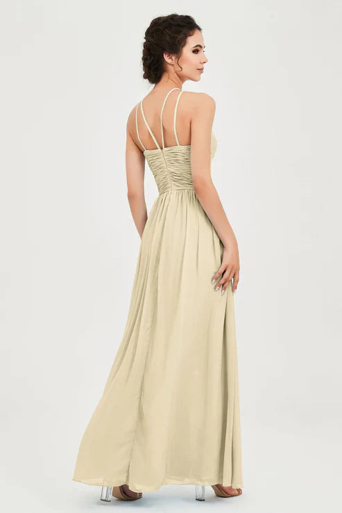 Abito Cerimonia Donna Stile Americano Elegante