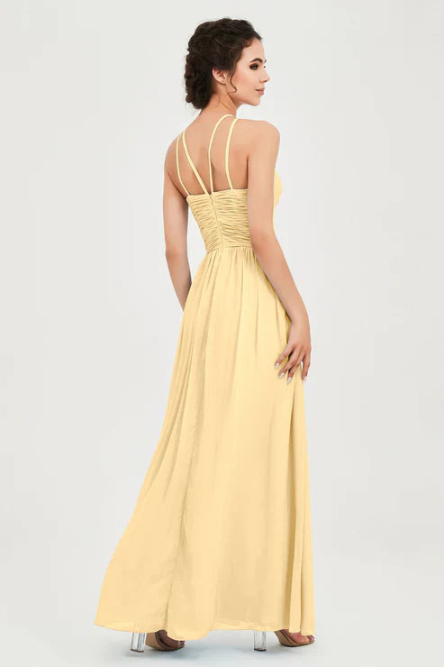 Abito Cerimonia Donna Stile Americano Elegante