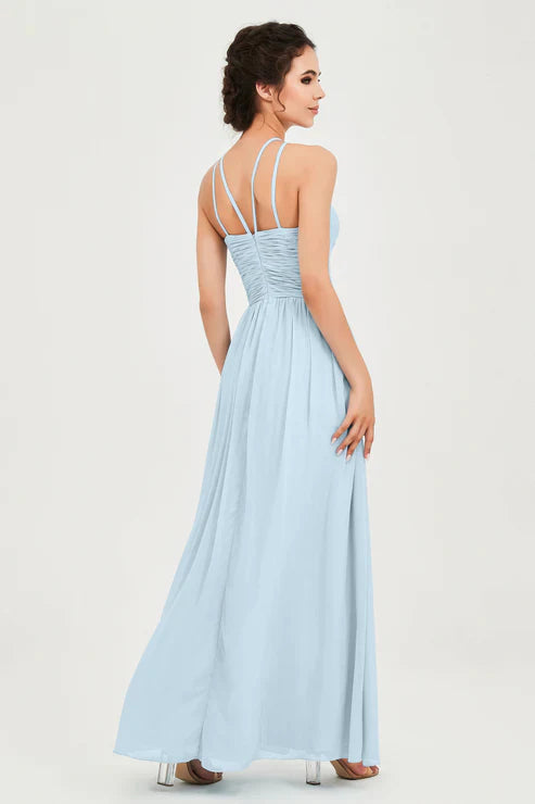 Abito Cerimonia Donna Stile Americano Elegante
