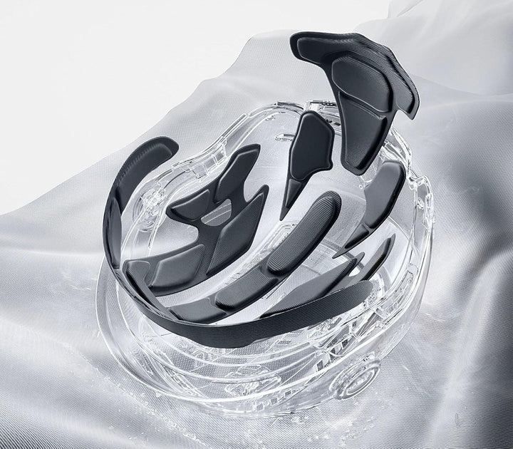Casco da moto elettrico - Casco estivo da scooter aperto a doppia lente per uomo e donna, stile jet traspirante con protezione dal vento 2