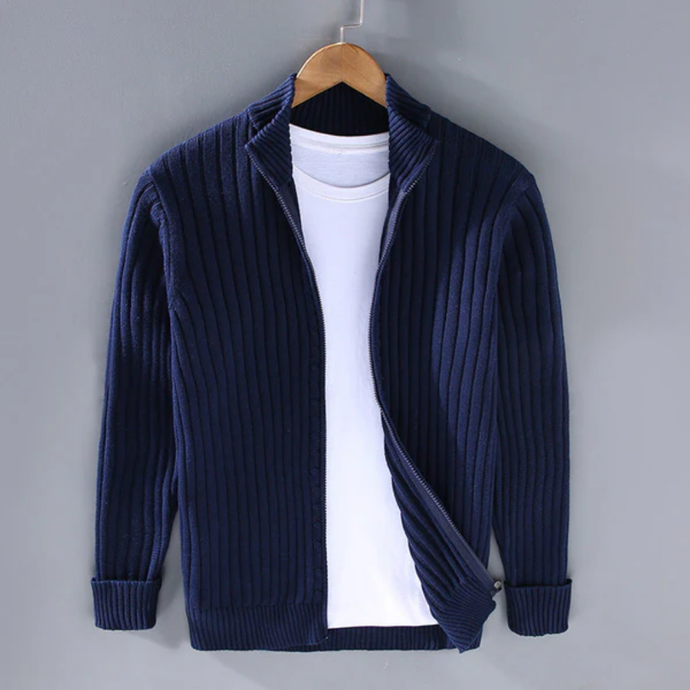 Cavira | Cardigan Maglia Autunnale con Zip