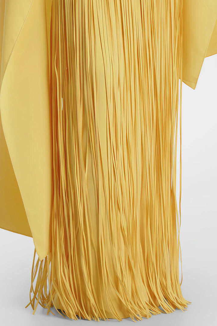 Abito Cerimonia Donna con Frange Elegante
