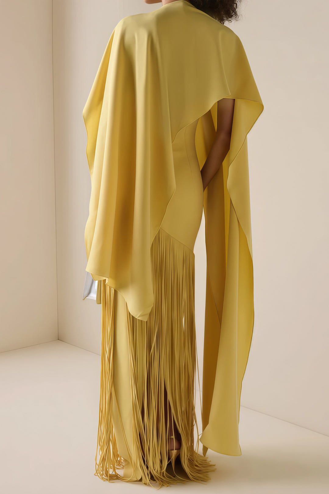 Abito Cerimonia Donna con Frange Elegante