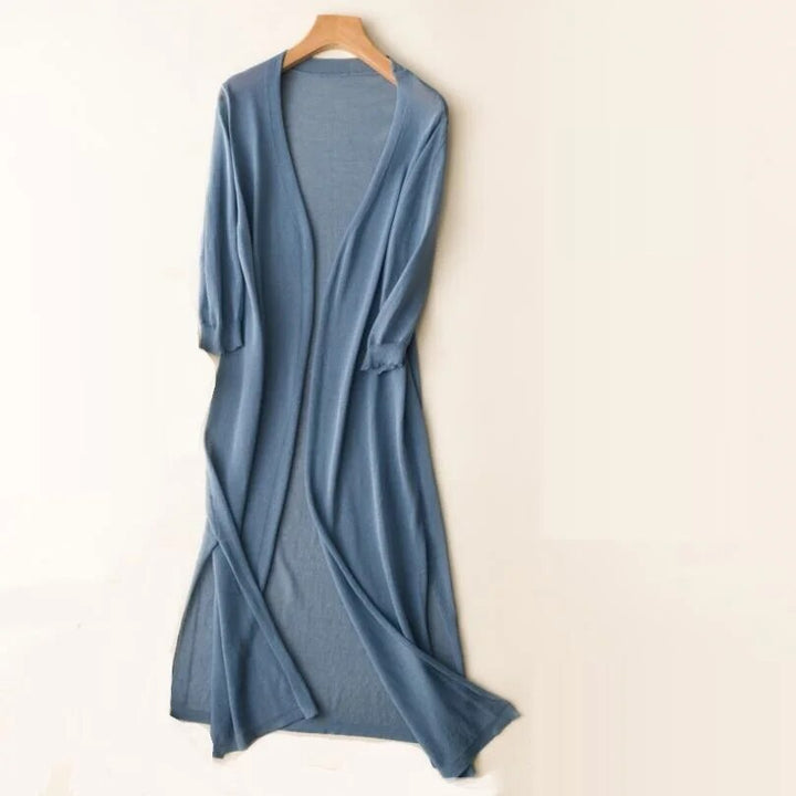 Cardigan Lungo Donna Morbido e Confortevole - Vesarelli