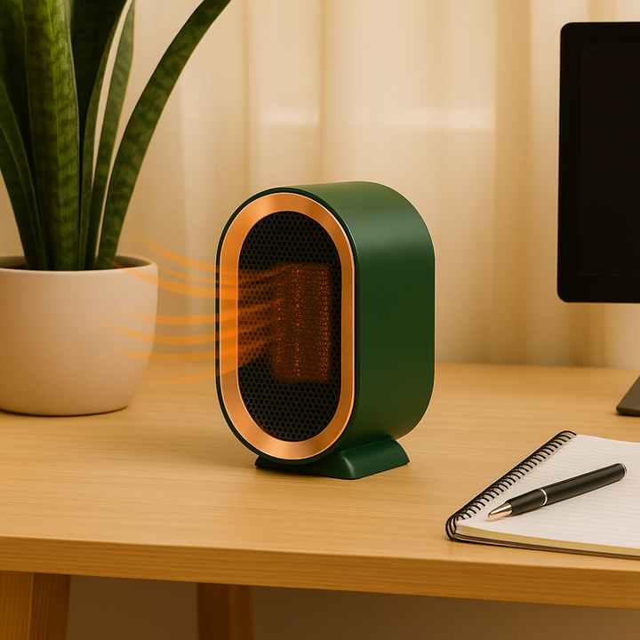 CeramiHeat | Riscaldatore portatile in ceramica compatto ed elegante per uso domestico e in ufficio 11