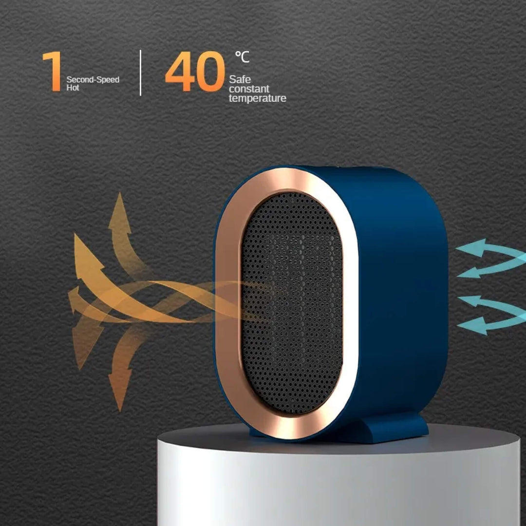 CeramiHeat | Riscaldatore portatile in ceramica compatto ed elegante per uso domestico e in ufficio 7