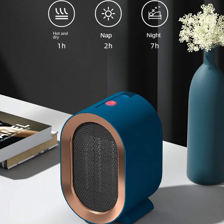 CeramiHeat | Riscaldatore portatile in ceramica compatto ed elegante per uso domestico e in ufficio 8