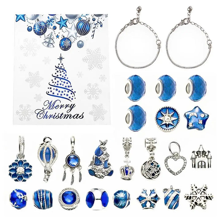 CharmCraft | Calendario dell'Avvento fai da te per realizzare braccialetti per bambini con perline creative 10