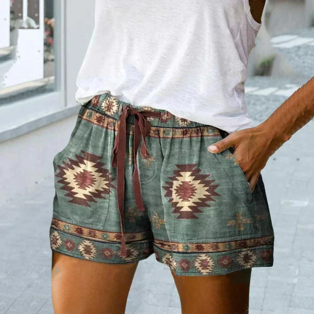 Short Spiaggia Donna Tessuto Leggero Comodo - Vesarelli
