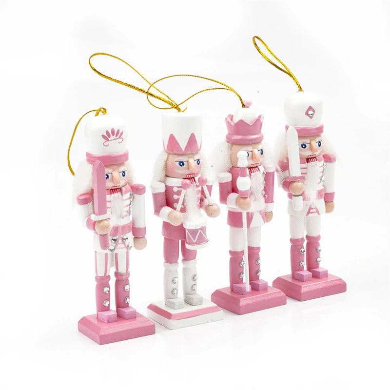 ChicWalnuts | Decorazioni a forma di Schiaccianoci in stile cartone animato rosa 2