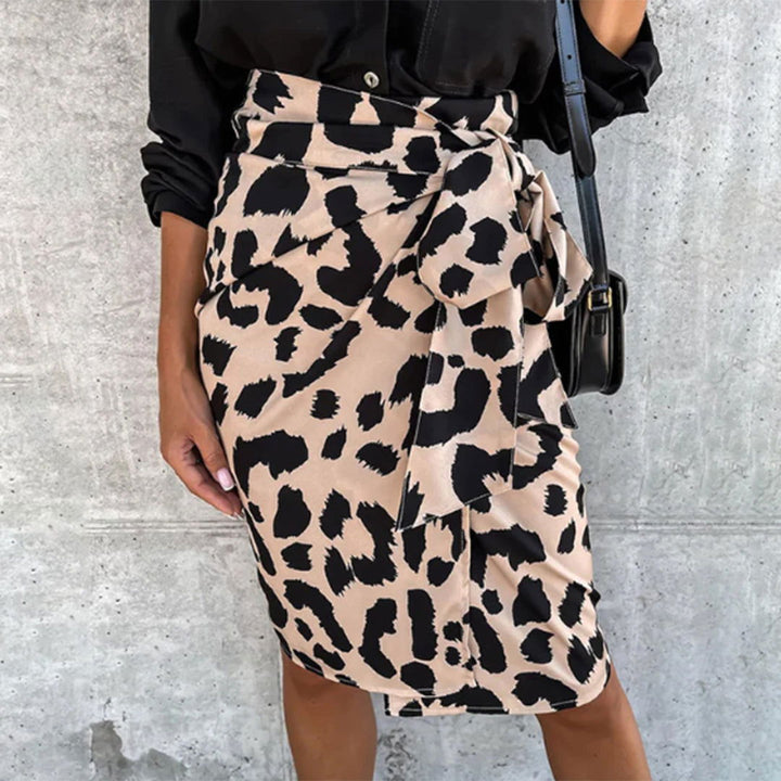 Cappotto Donna Estivo Stampa Animalier Vestibilità Regular - Vesarelli