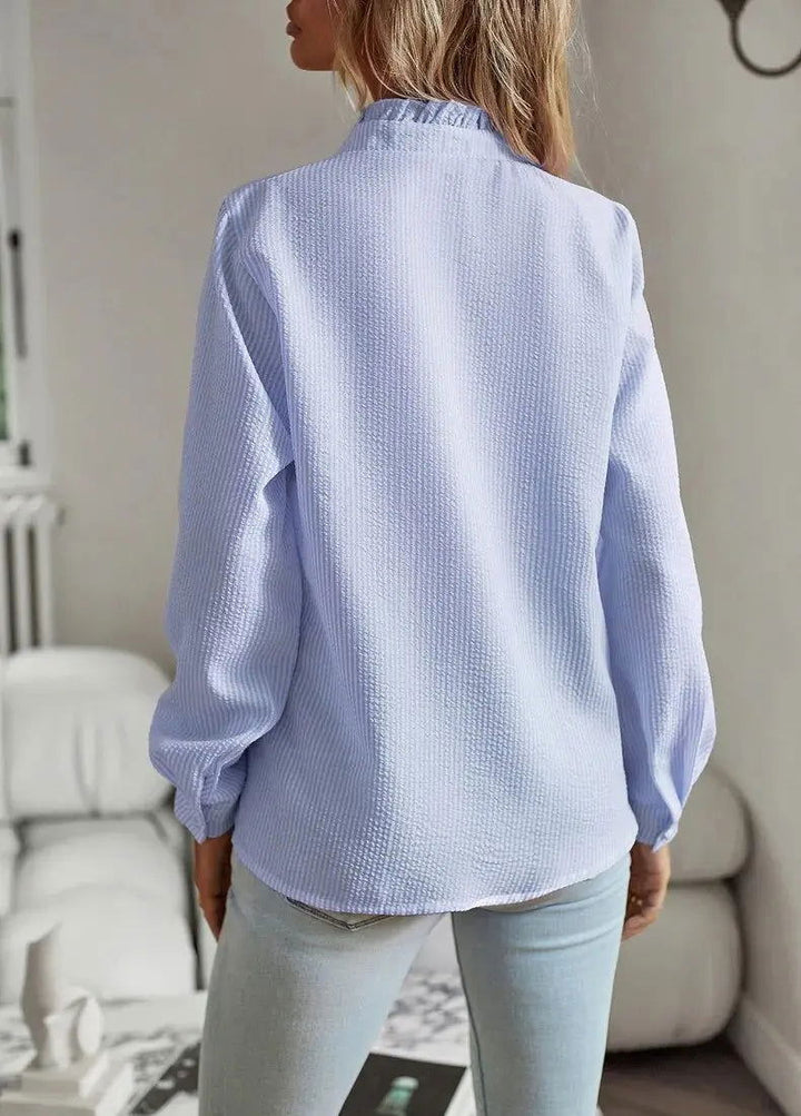 Chic Long Sleeve Blouse for Women - The VIOLA Collection - Lizabella Fashion -  -  - Chic Long Sleeve Blouse for Women - The VIOLA Collection - Lizabella Fashion - #tag1# - #tag2#