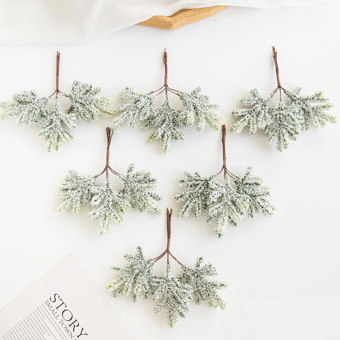 Ciondolo Cactus | Decorazione natalizia a forma di foglia verde con accenti in stile boho 5