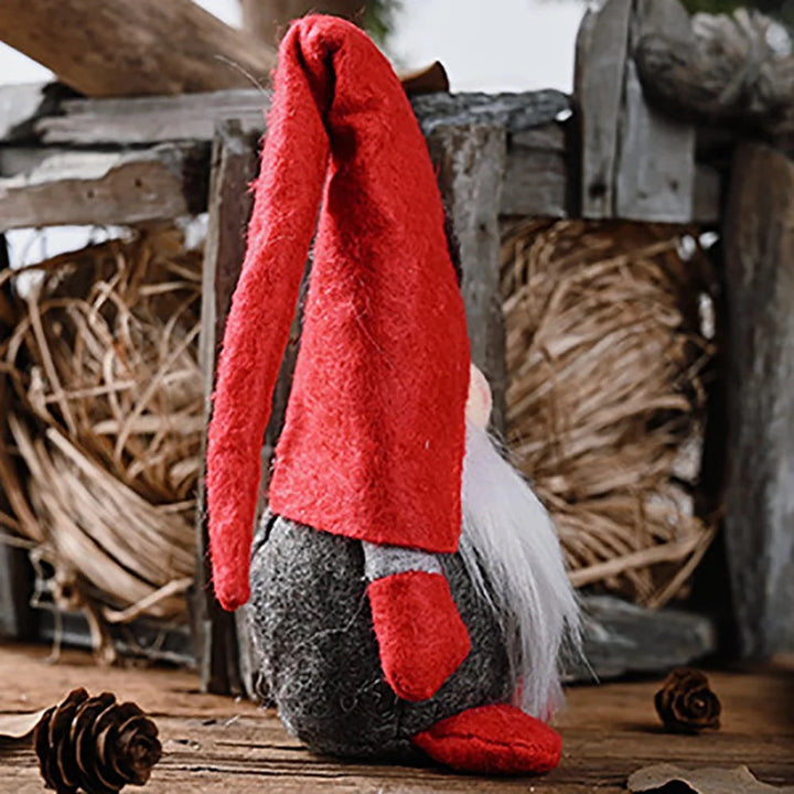 Ciondolo gnomo | Decorazione natalizia in peluche a forma di gnomo per la casa e l'ufficio 4