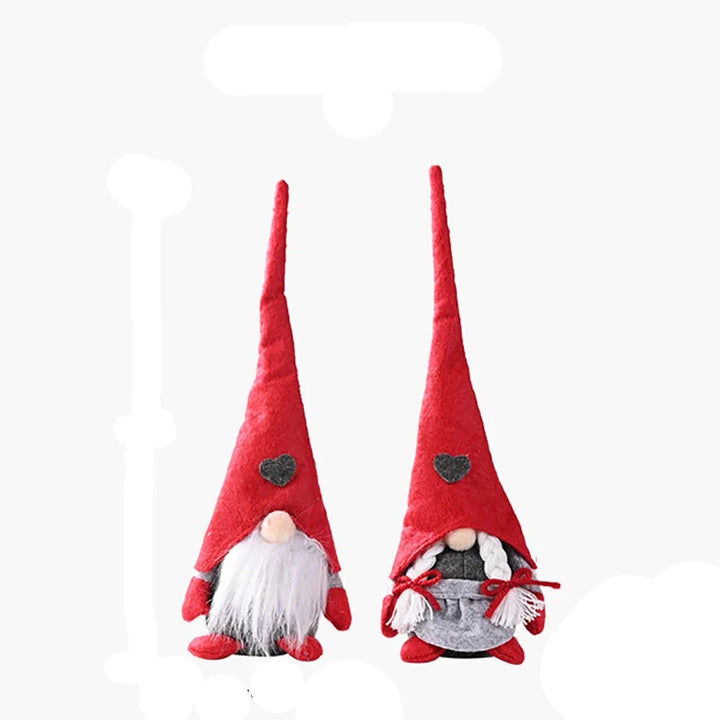 Ciondolo gnomo | Decorazione natalizia in peluche a forma di gnomo per la casa e l'ufficio 6
