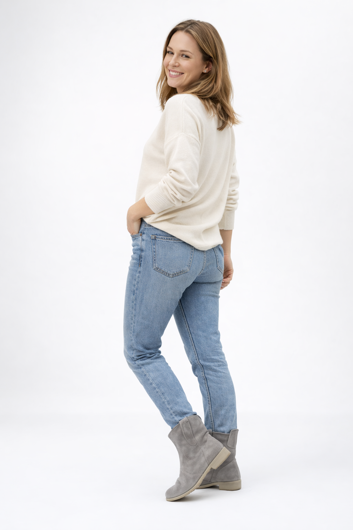Clara | Eleganti Stivaletti da Cowboy Donna – Vintage, Comodi e Versatili 1