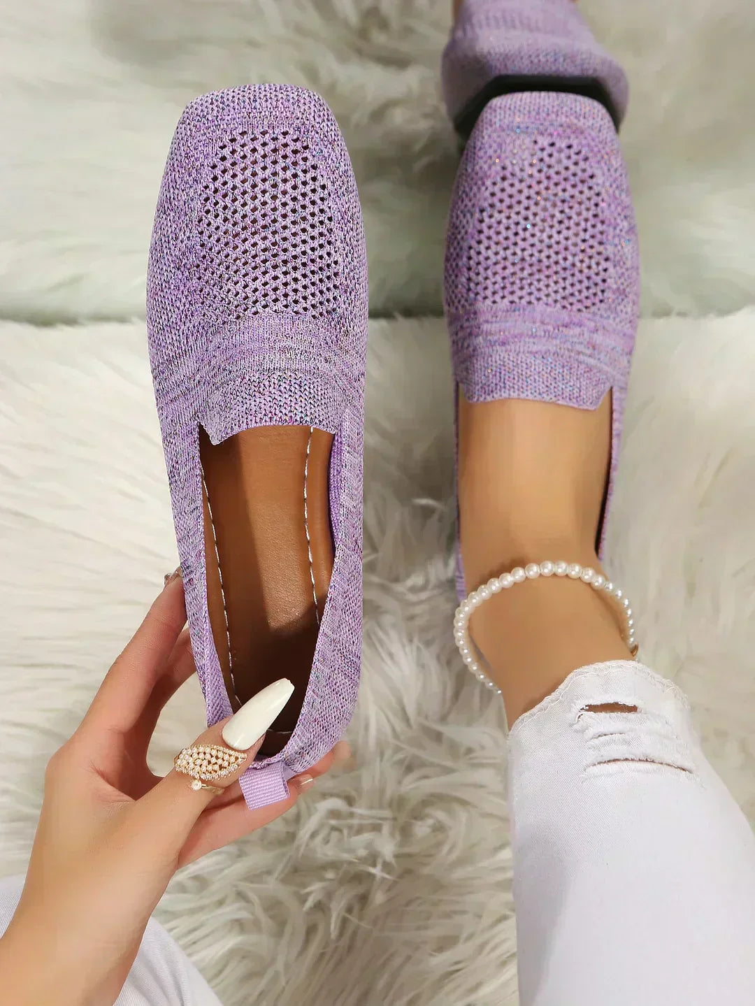 Clara | Eleganti e Confortevoli Ballerine Donna Ortopediche con Suola Antiscivolo 3