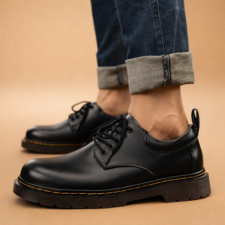 Scarpe Stringate Uomo Classiche Stile Street