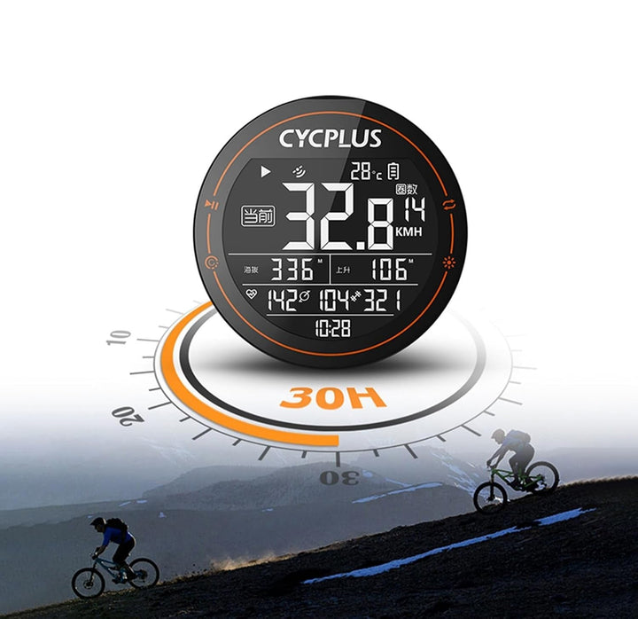 Computer da bici GPS M2: tachimetro da bicicletta wireless impermeabile con ANT+ e Bluetooth per il monitoraggio delle prestazioni e la navigazione in tempo reale 7