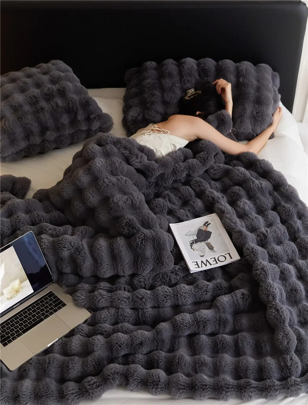 Coperta in Lana Morbida e Calda per Comfort Invernale – Perfetta per Ogni Stagione 1