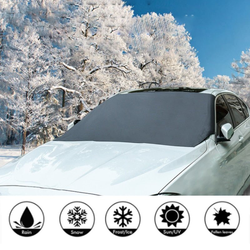Copertura parasole magnetica per auto - Anti-neve, antipolvere, isolamento termico, quattro stagioni, universale per berlina, SUV e SUV. 1