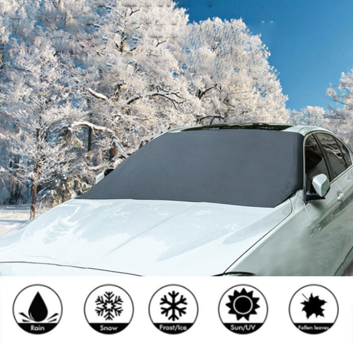 Copertura parasole magnetica per auto - Anti-neve, antipolvere, isolamento termico, quattro stagioni, universale per berlina, SUV e SUV. 1