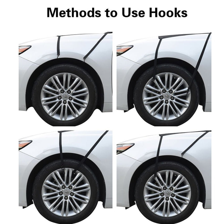 Copertura parasole magnetica per auto - Anti-neve, antipolvere, isolamento termico, quattro stagioni, universale per berlina, SUV e SUV. 4