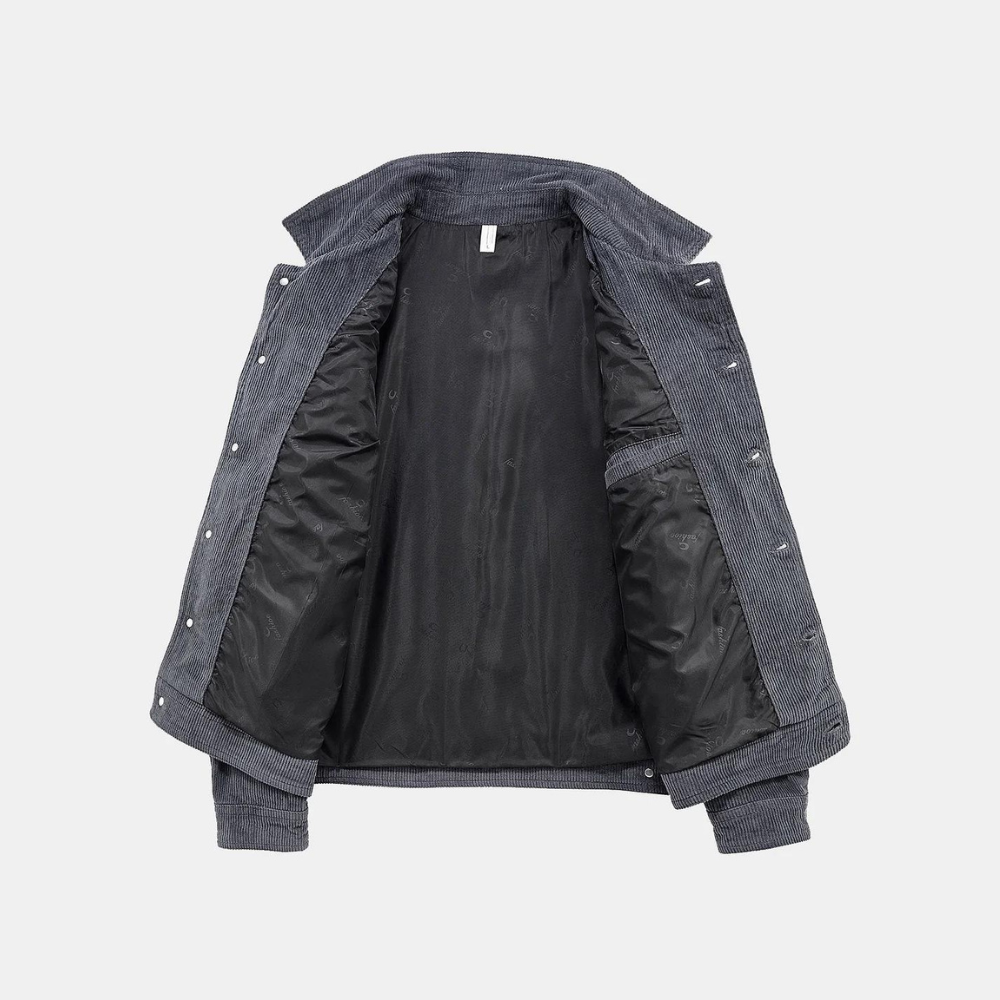 Giacca Uomo in Velluto a Coste Stile Elegante Comfort