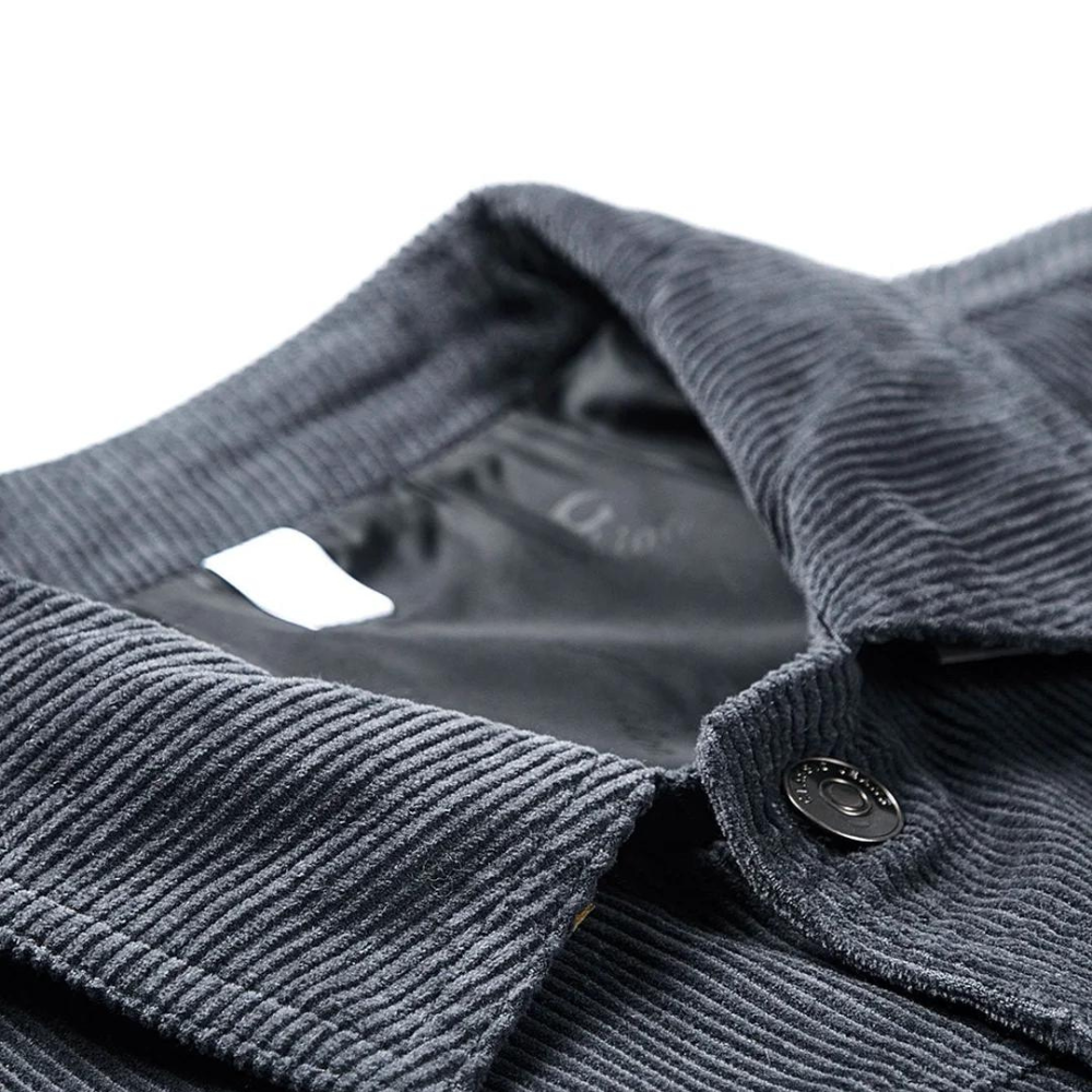 Giacca Uomo in Velluto a Coste Stile Elegante Comfort