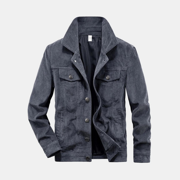 Giacca Uomo in Velluto a Coste Stile Elegante Comfort - Vesarelli