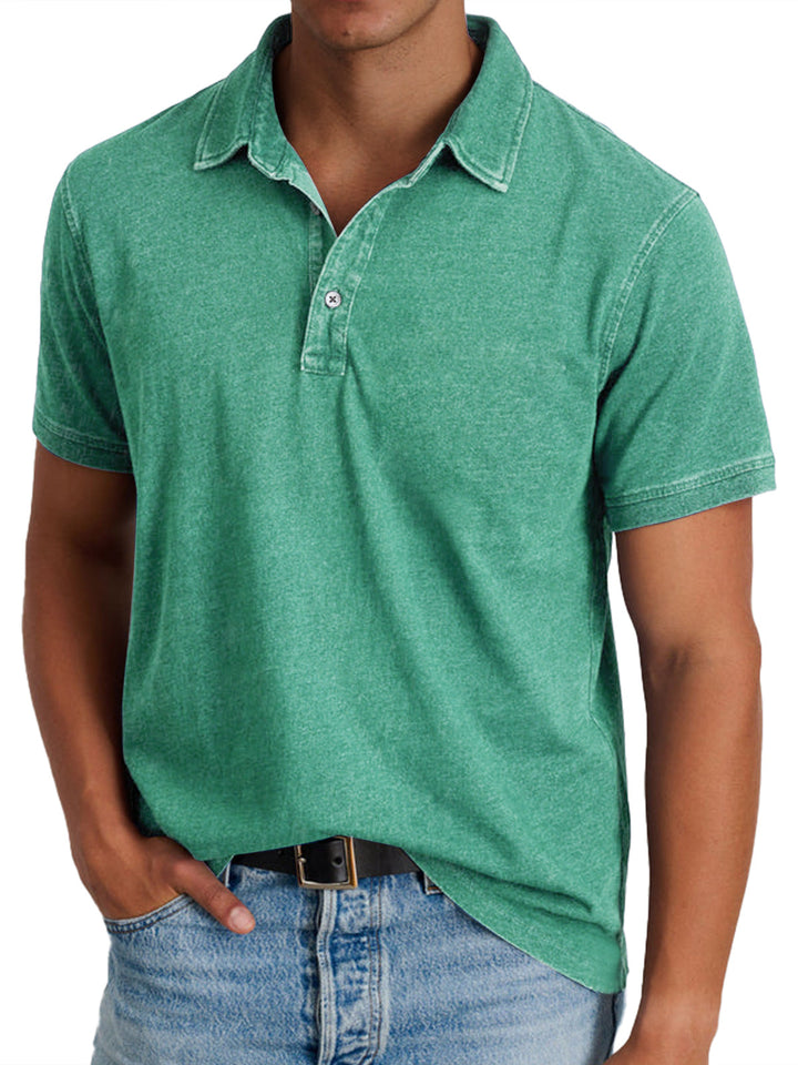 Crelon | Classica Polo Uomo Manica Lunga Slim Fit 1