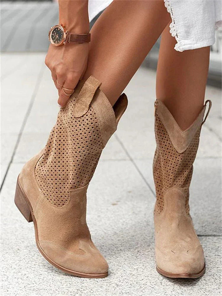 Cristina | Eleganti Stivaletti Cowboy Comodi da Donna 5