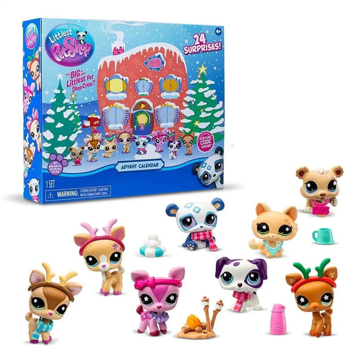 Calendario Avvento Interattivo Piccoli Animali Sorprese Giornalieri - Vesarelli