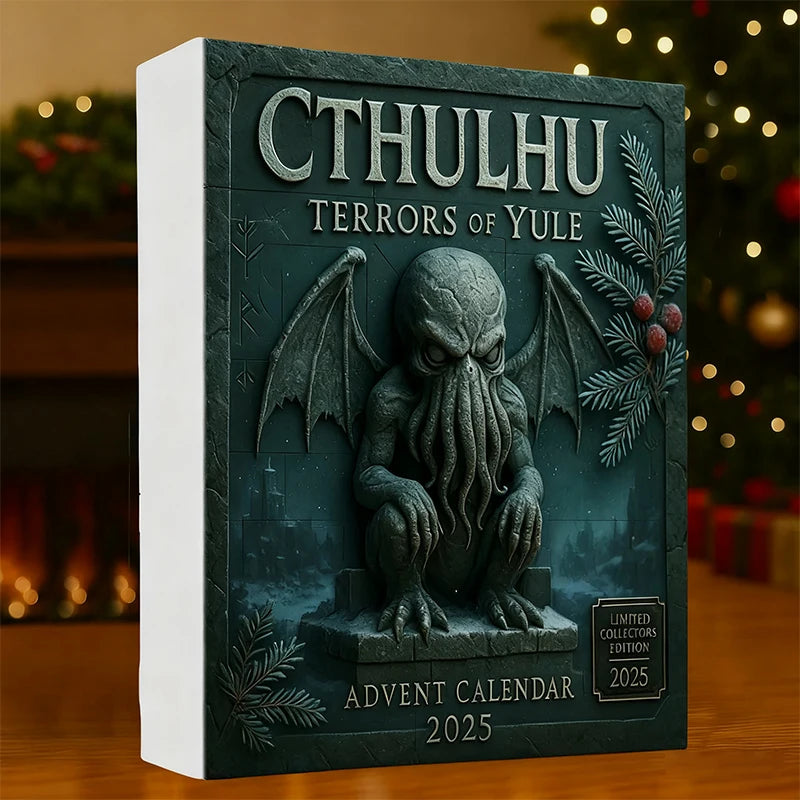 CthulhuCraft | Calendario dell'Avvento di Halloween in acrilico, unico e spaventoso, per collezionisti 2