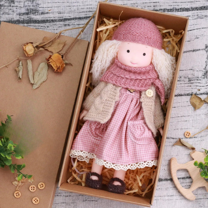 Set Regalo Bambola di Peluche da Vestire con Accessori - Vesarelli