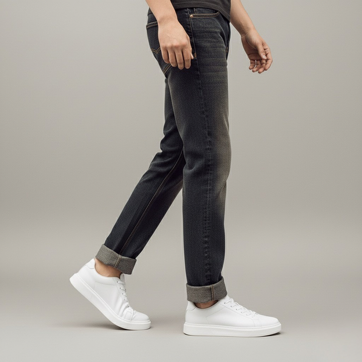 Sneakers Uomo con Rialzo Interno Comfort e Altezza Discreta