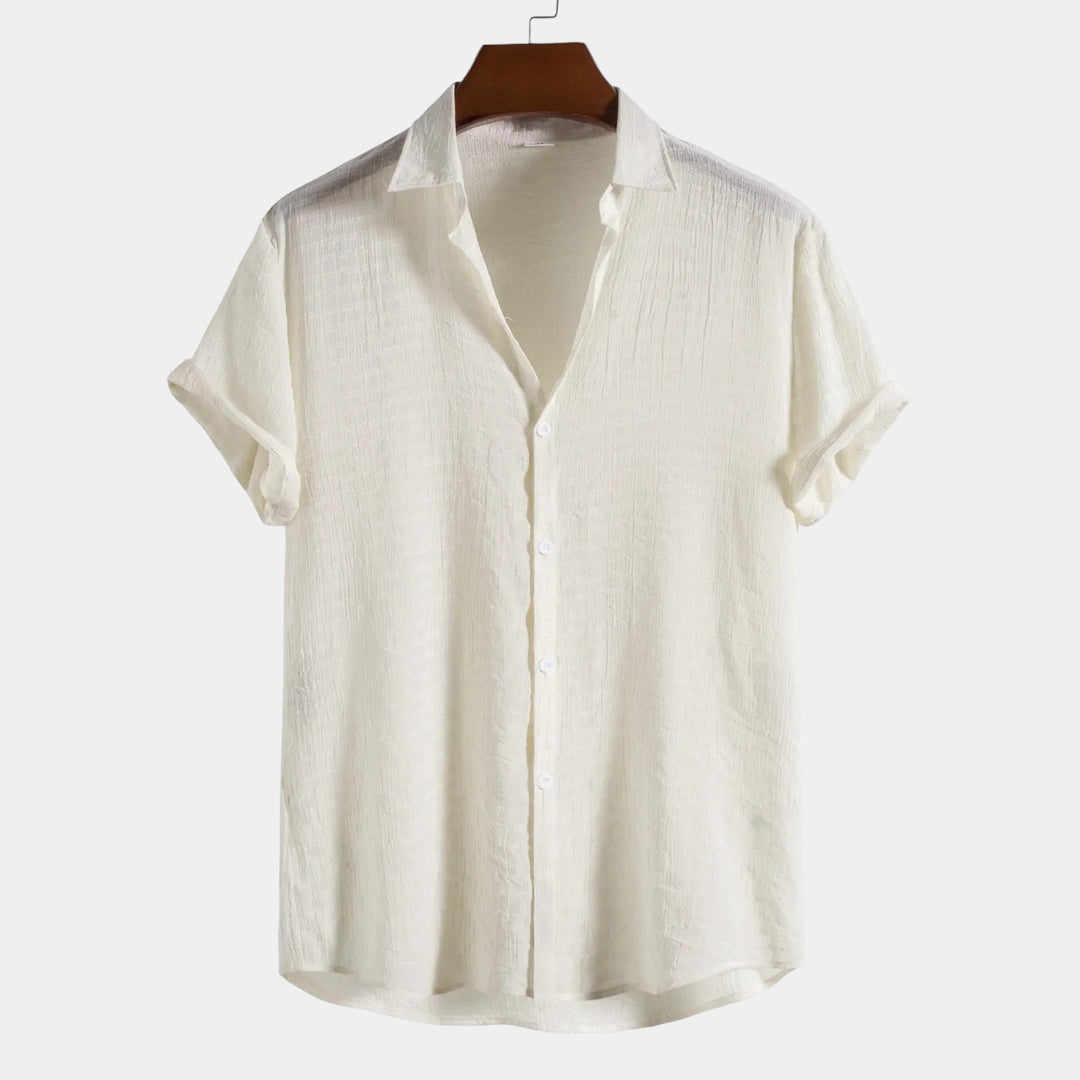 Camicia Uomo Leggera Vestibilità Classica