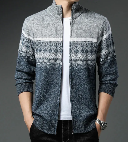 Cardigan Uomo Estivo Morbido Versatile Classico - Vesarelli
