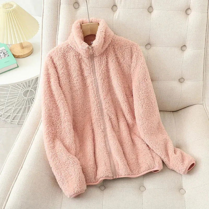 DEBBIE | Fluffy Cosy Jacket - Lizabella Fashion -  -  - DEBBIE | Fluffy Cosy Jacket - Lizabella Fashion - #tag1# - #tag2#