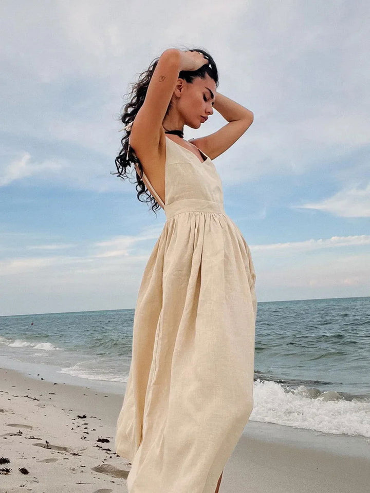 Abito Donna Estivo Elegante Chic Vestibilità Classica - Vesarelli